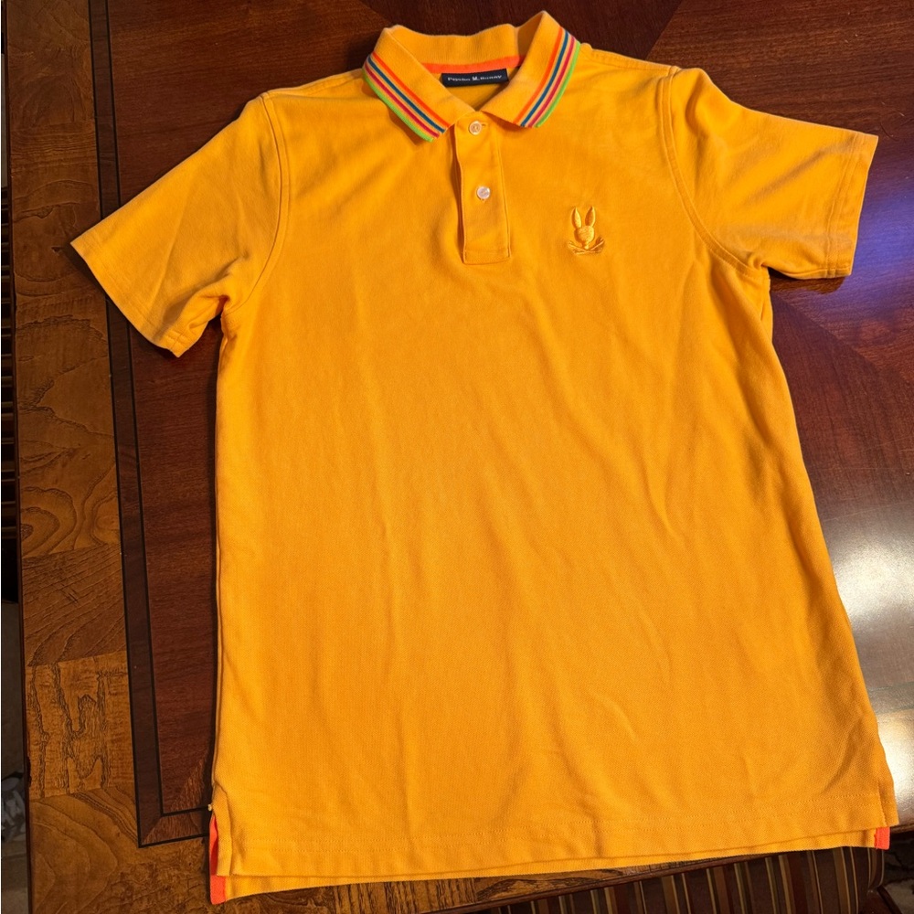 Psycho Bunny Orange Polo Shirt